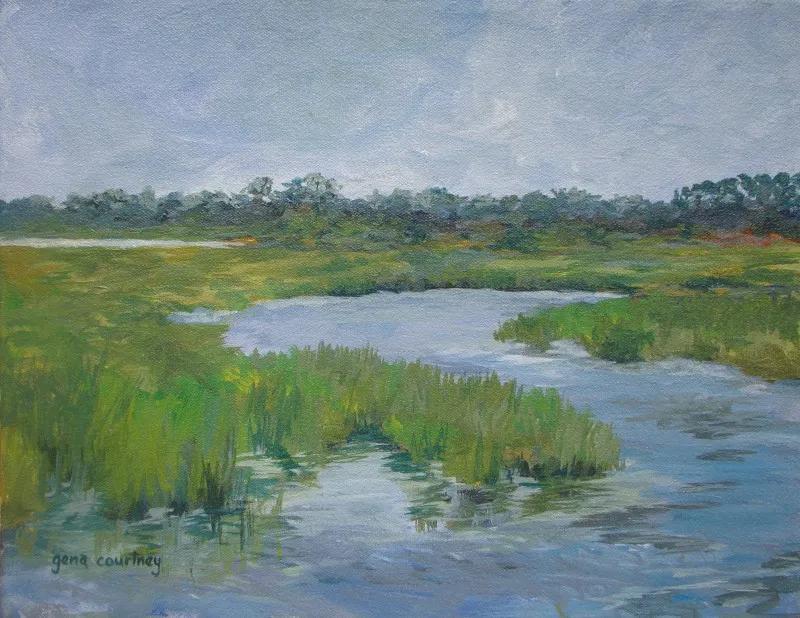 High Tide on Lady's Island, SC